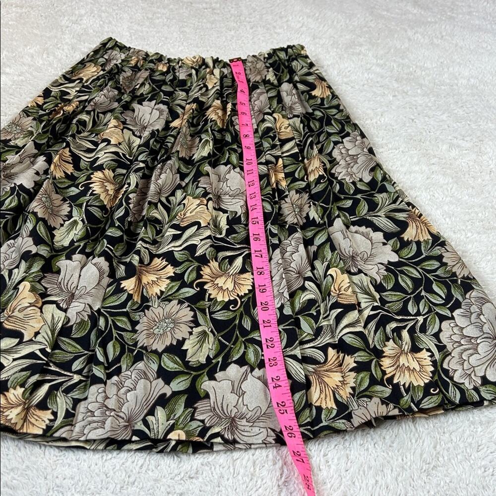 Vintage 90s‎ Mattew and David floral 2 piece skirt suit, size 14p - Picture 7 of 8